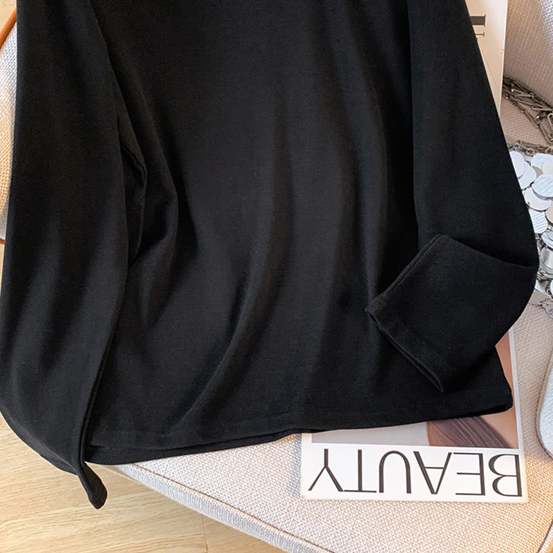 Tactile Cotton Stand-Collar Mindful Meditation Shirt