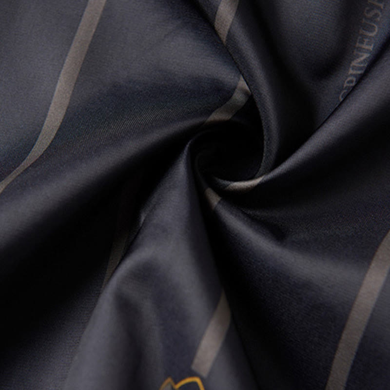 Embroidered Stand Collar Mindful Ritual Jacket