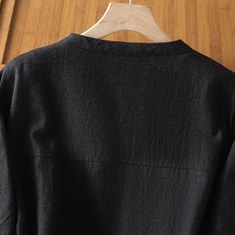 Women's Cotton Zipper Design Double Layer Long Sleeve Jacket With Pockets