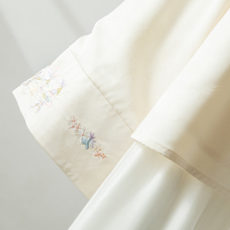 Thick Fabric Stand-Collar Frog-Button Meditation Jacket