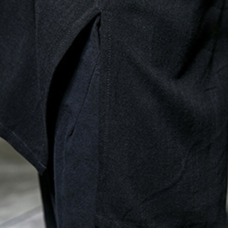 Lightweight Cotton Open Front Meditation Kimono Jacket