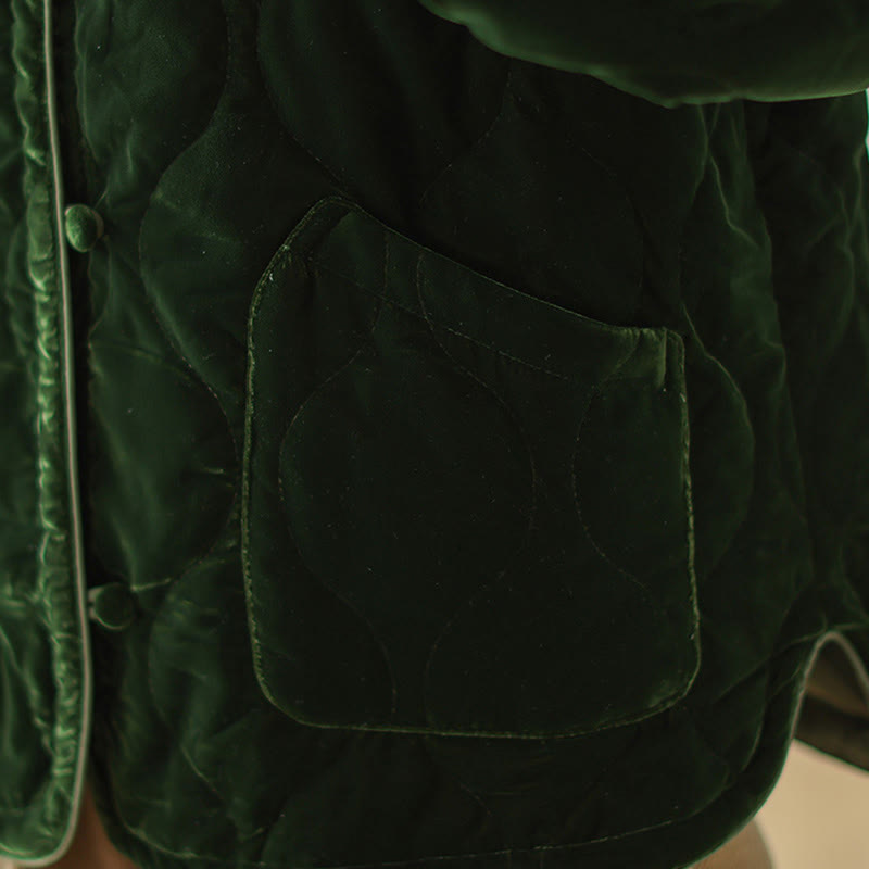 Diamond Weave Structured Thermal Grounding Women's Jacket