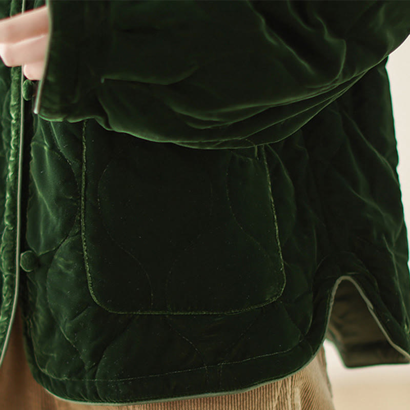 Diamond Weave Structured Thermal Grounding Women's Jacket