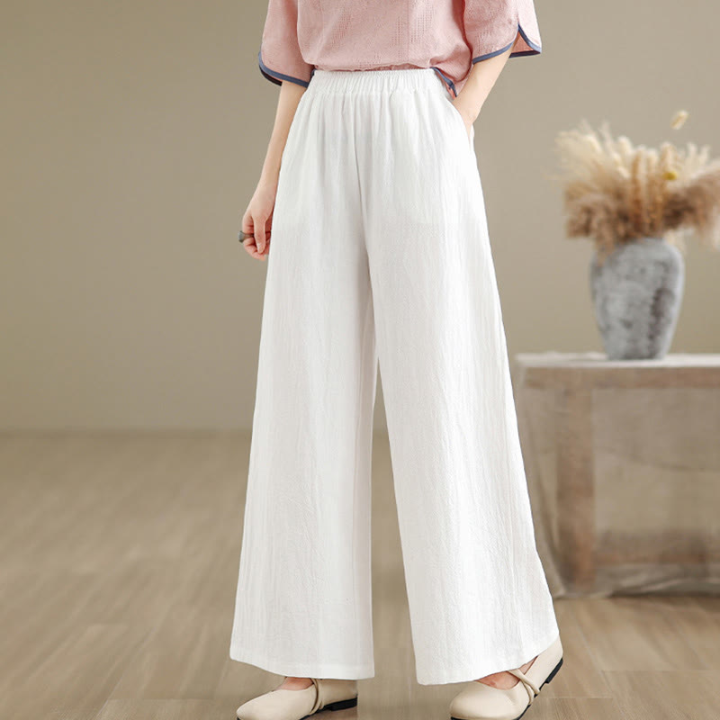 Tactile Cotton Jacquard Relaxed Meditation Shirt and Pants Set