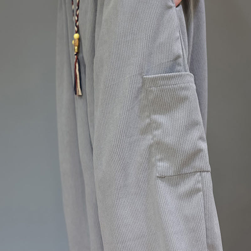 Structured Cotton Tapered Grounding Pants