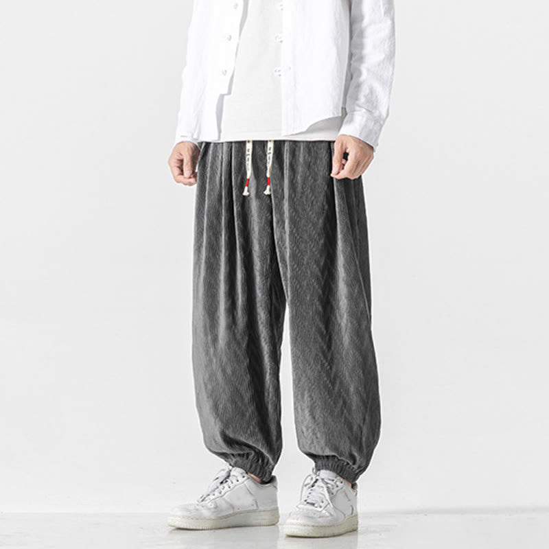 Tactile Cotton Tapered Cuffed Mindful Movement Pants