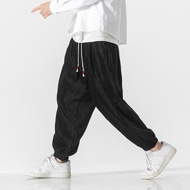 Tactile Cotton Tapered Cuffed Mindful Movement Pants