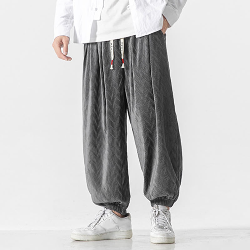 Tactile Cotton Tapered Cuffed Mindful Movement Pants