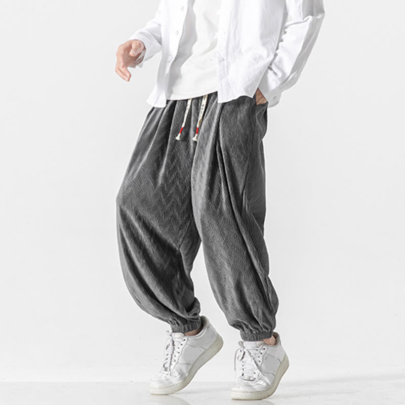 Tactile Cotton Tapered Cuffed Mindful Movement Pants