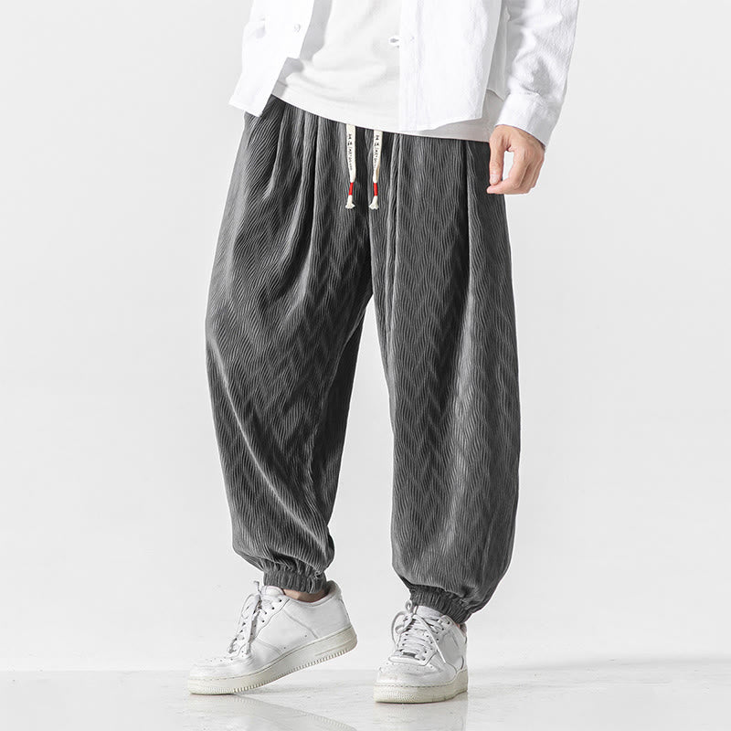 Tactile Cotton Tapered Cuffed Mindful Movement Pants