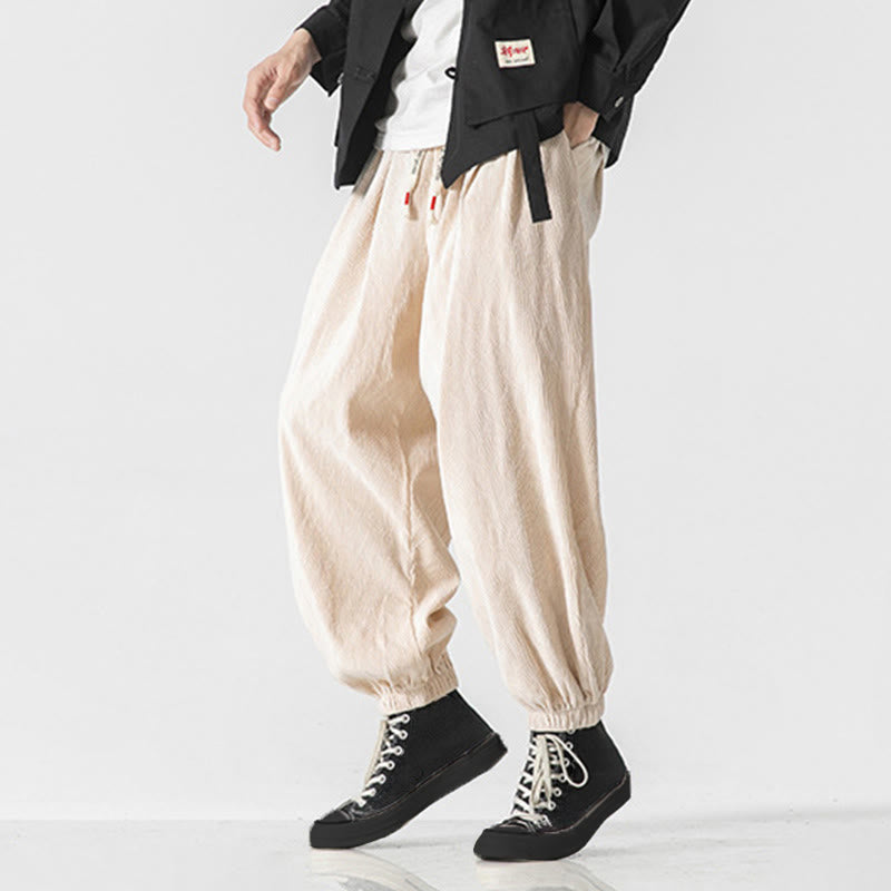 Tactile Cotton Tapered Cuffed Mindful Movement Pants
