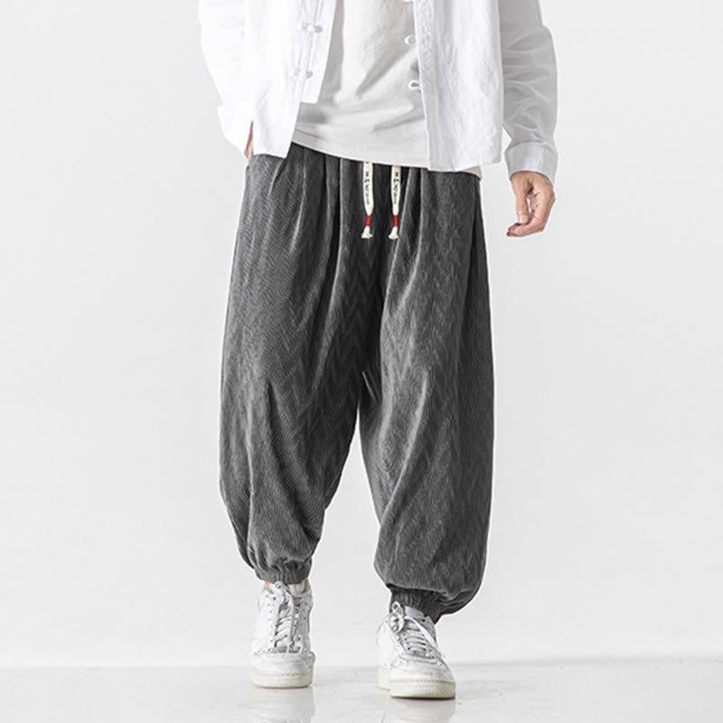 Tactile Cotton Tapered Cuffed Mindful Movement Pants