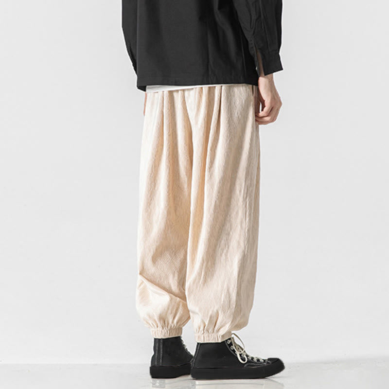 Tactile Cotton Tapered Cuffed Mindful Movement Pants