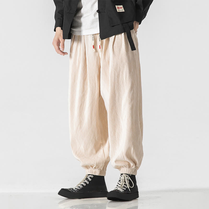 Tactile Cotton Tapered Cuffed Mindful Movement Pants