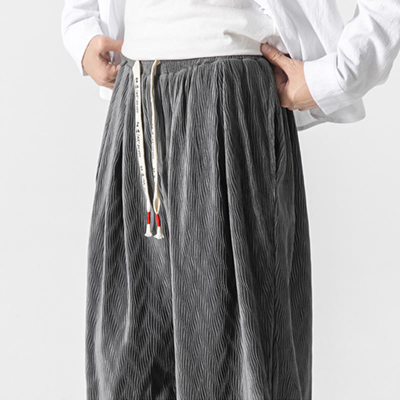 Tactile Cotton Tapered Cuffed Mindful Movement Pants