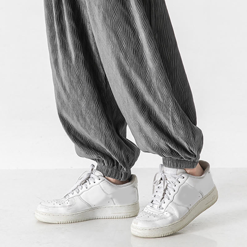 Tactile Cotton Tapered Cuffed Mindful Movement Pants