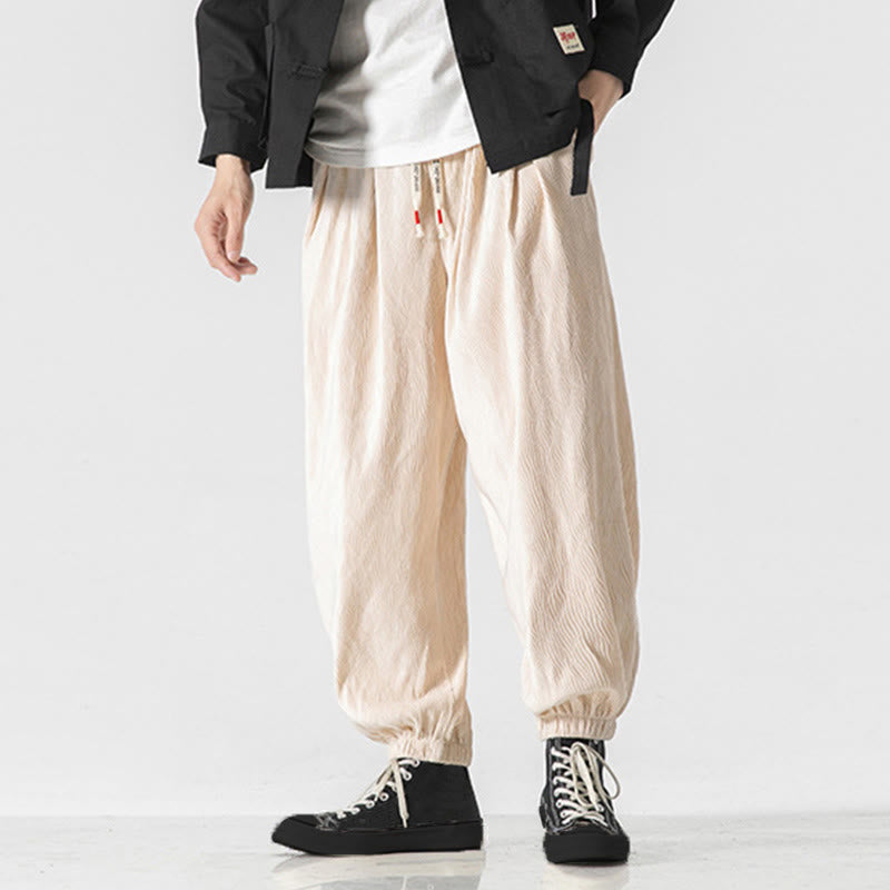 Tactile Cotton Tapered Cuffed Mindful Movement Pants