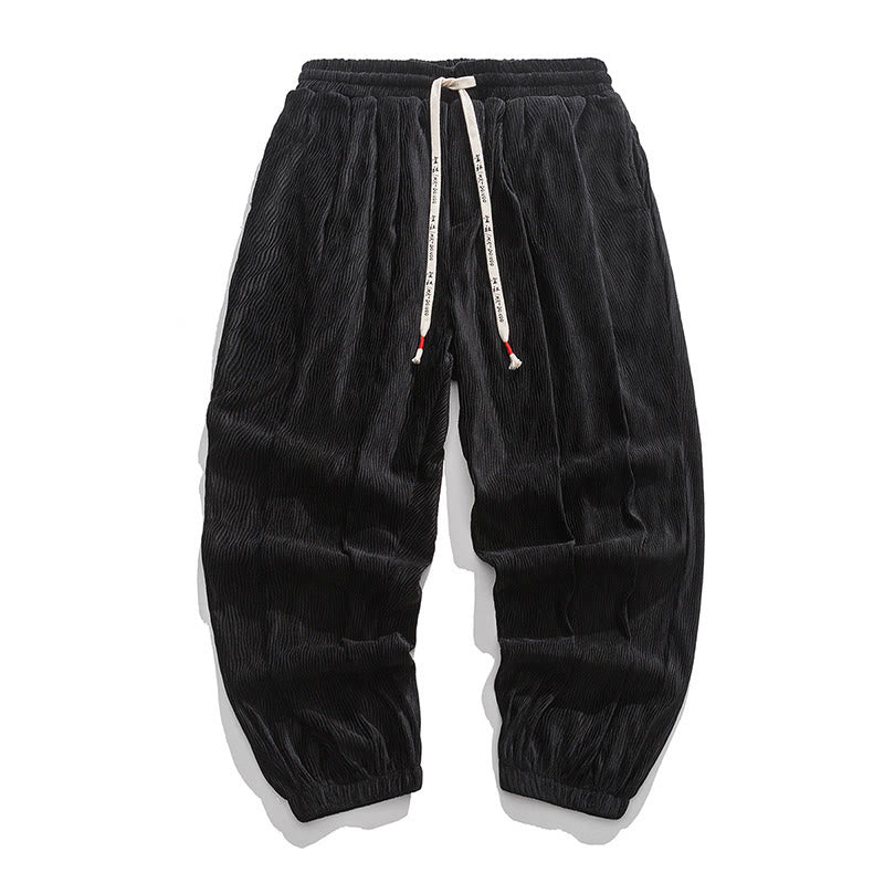 Tactile Cotton Tapered Cuffed Mindful Movement Pants