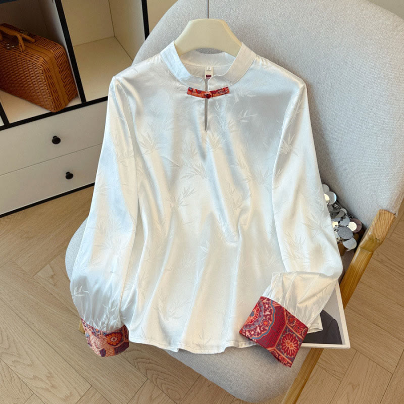 Textured Jacquard Frog-Button Meditation Vest Waistcoat