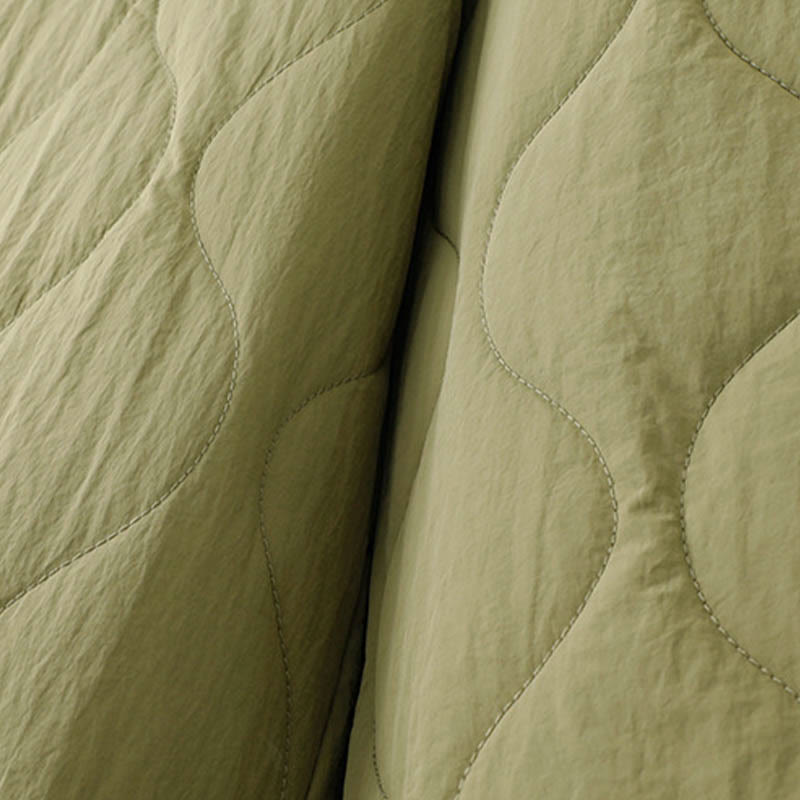 Women's Plain Elastic Cuff Design Drawstring Thermal Thickened Pants With Pockets