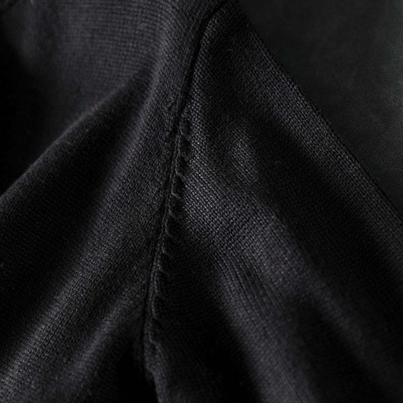 Tactile Knit Crew Neck Mindful Lounge Cardigan