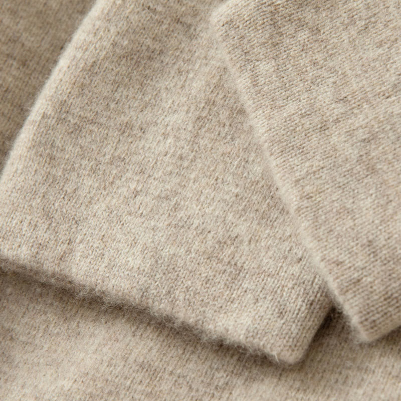 Thermal Wool Frog-Button Mindful Men's Sweater