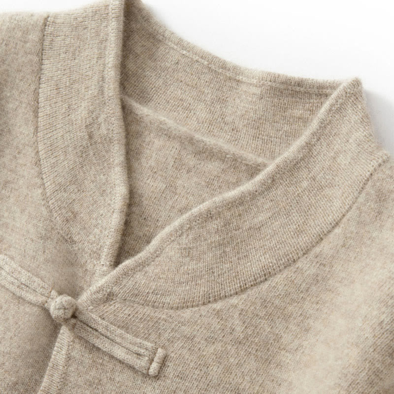 Thermal Wool Frog-Button Mindful Men's Sweater
