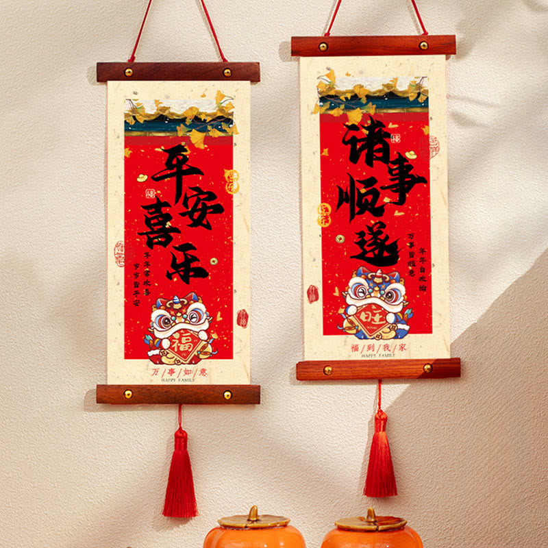 Year of the Horse Chinese New Year Spring Festival Good Fortune Hanging Decoration