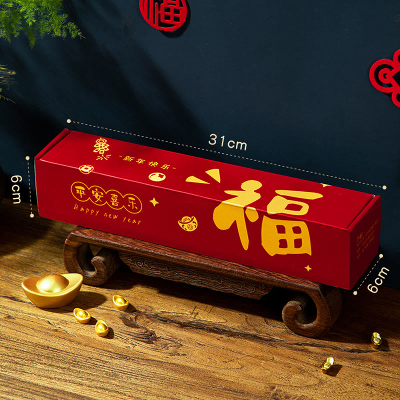 Year of the Horse Magnetic Spring Festival Tassel Design Blessings Spring Couplets