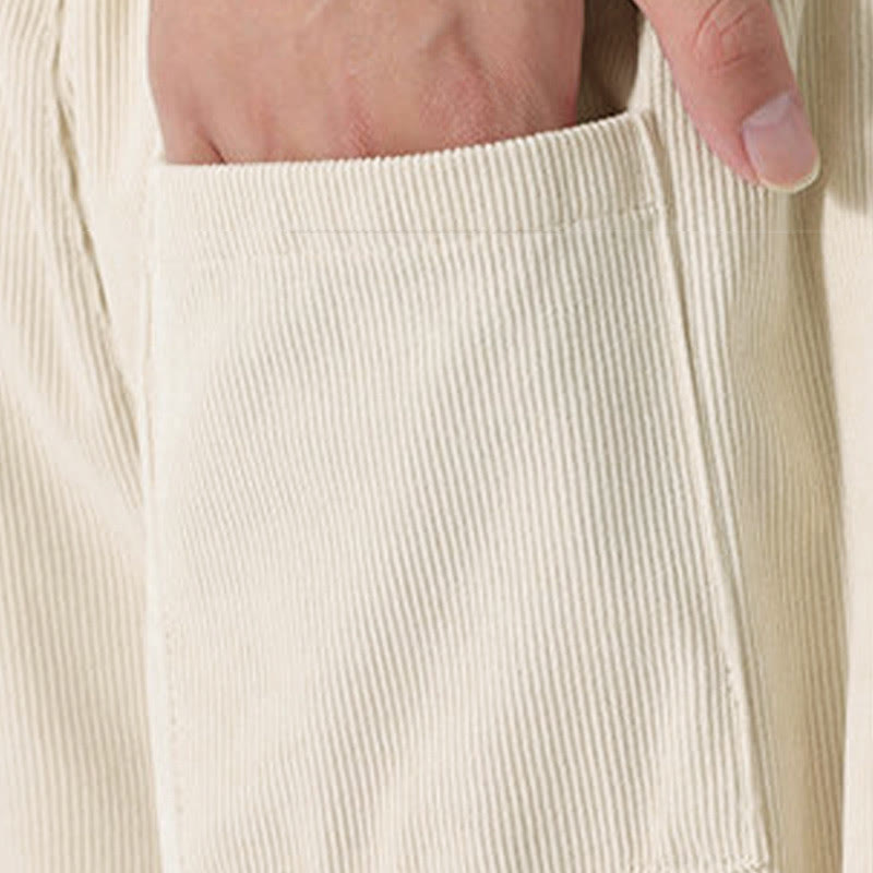 Tactile Corduroy Relaxed Meditation Harem Pants