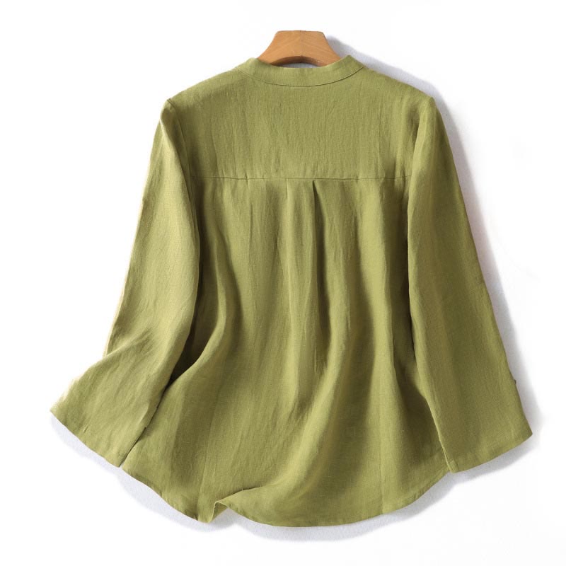 Breathable Stand-Collar Long-Sleeve Grounding Shirt