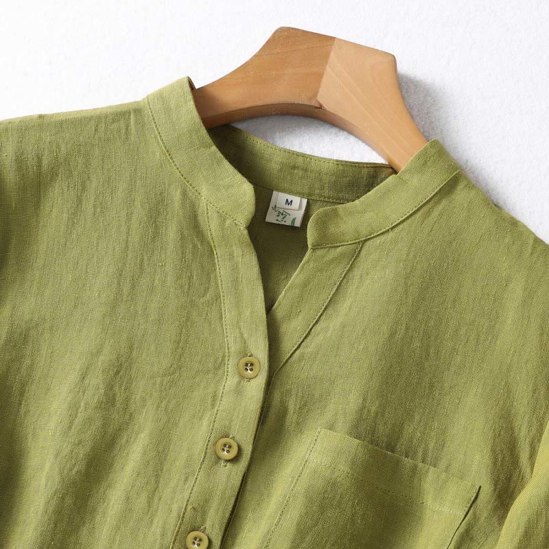 Breathable Stand-Collar Long-Sleeve Grounding Shirt
