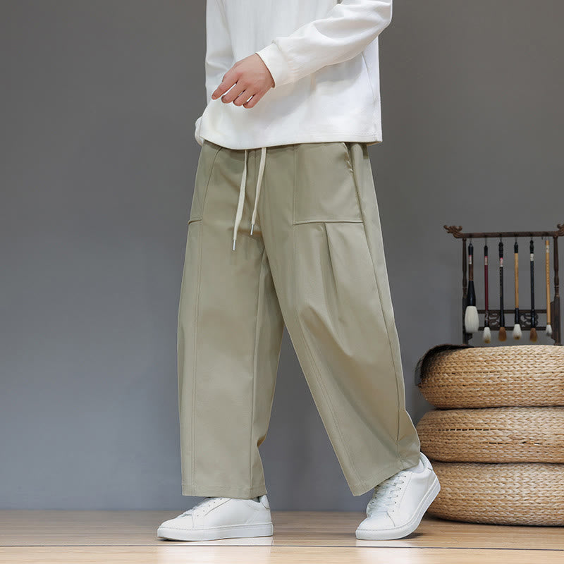 Breathable Cotton Cropped Meditation Harem Pants