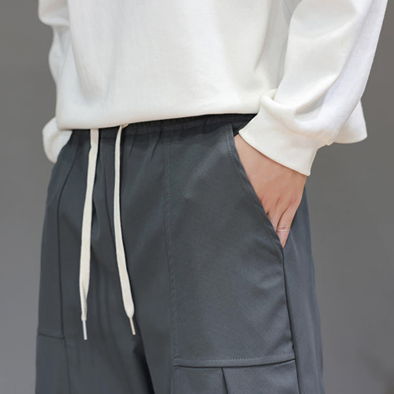 Breathable Cotton Cropped Meditation Harem Pants