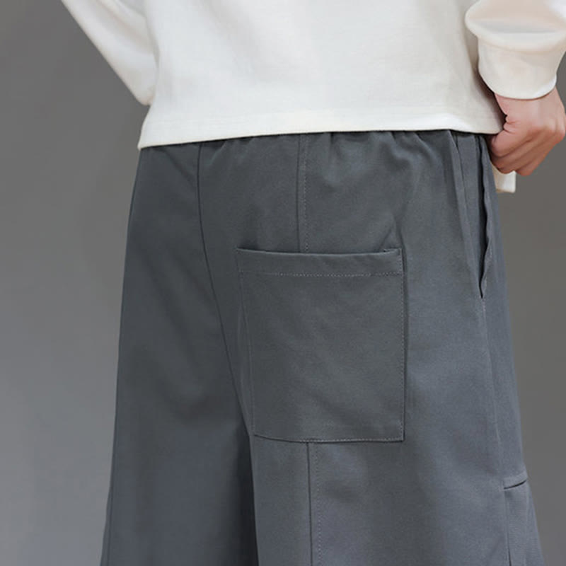 Breathable Cotton Cropped Meditation Harem Pants
