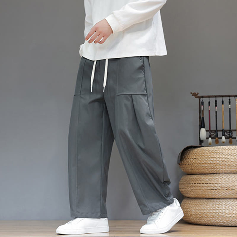 Breathable Cotton Cropped Meditation Harem Pants