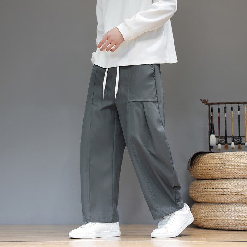 Breathable Cotton Cropped Meditation Harem Pants