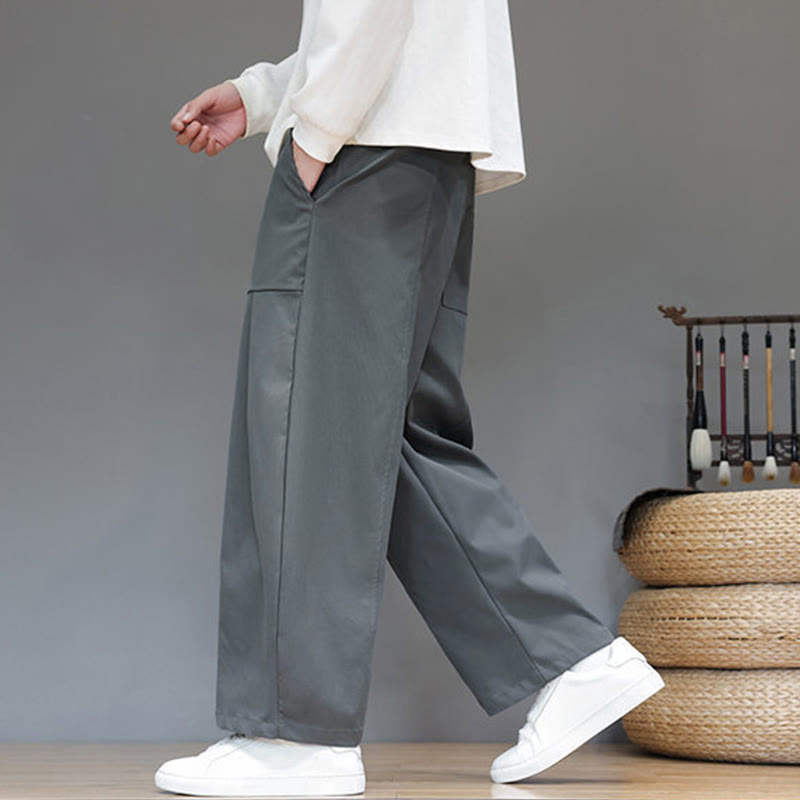 Breathable Cotton Cropped Meditation Harem Pants
