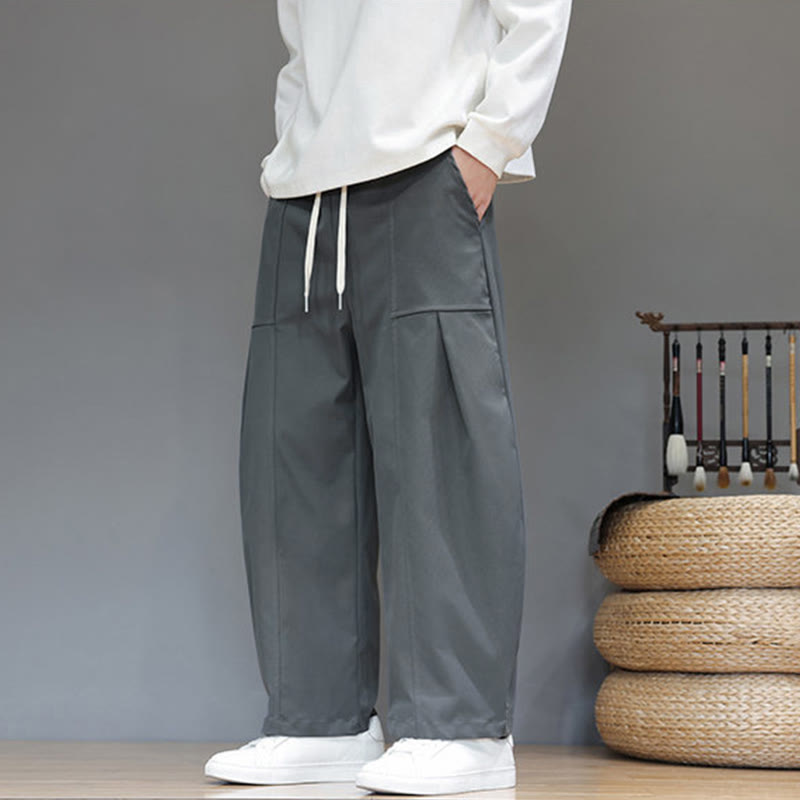 Breathable Cotton Cropped Meditation Harem Pants