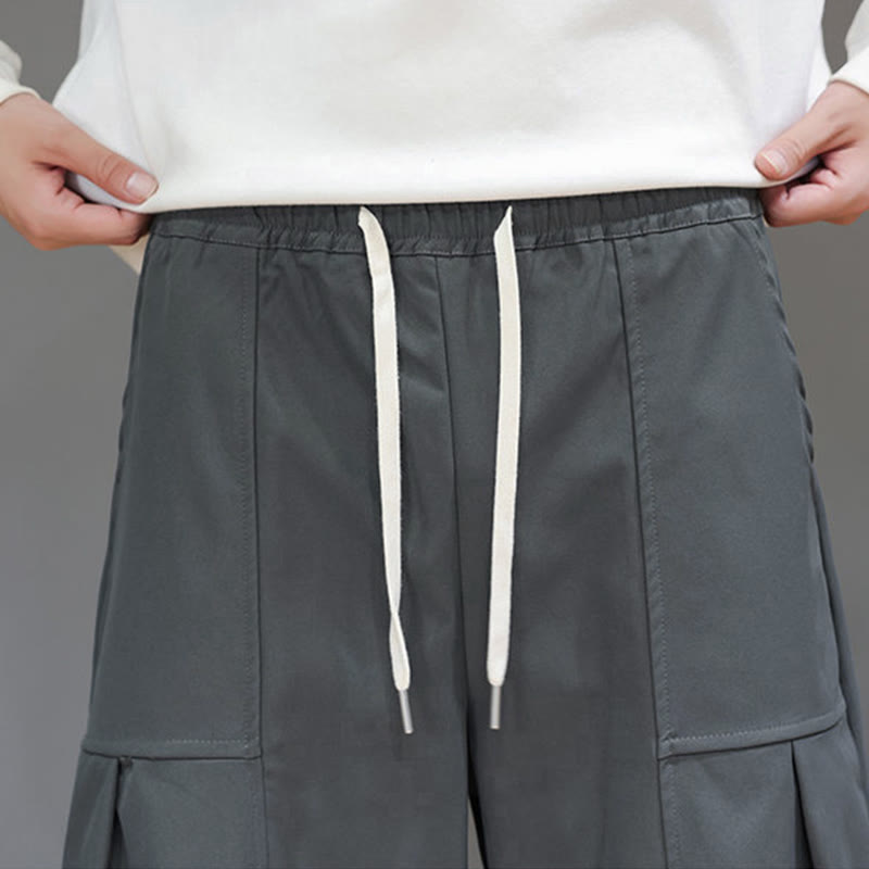 Breathable Cotton Cropped Meditation Harem Pants