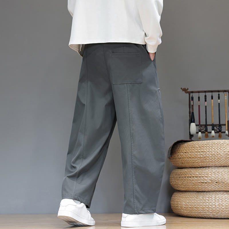 Breathable Cotton Cropped Meditation Harem Pants