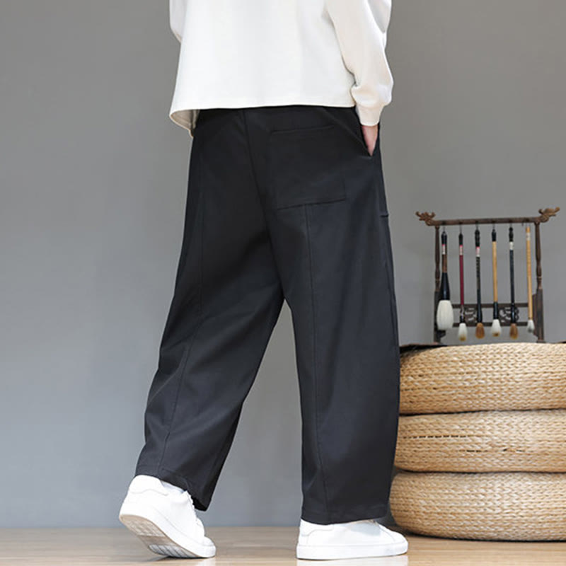 Breathable Cotton Cropped Meditation Harem Pants