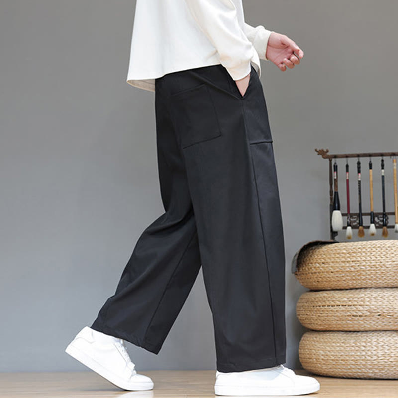 Breathable Cotton Cropped Meditation Harem Pants