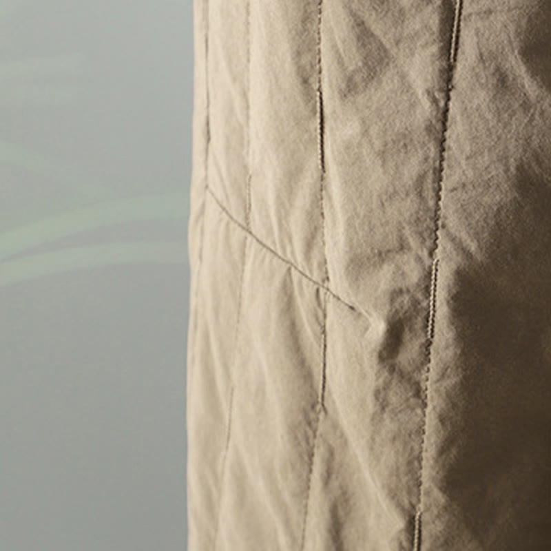 Breathable Cotton Straight-Leg Harem Meditation Pants