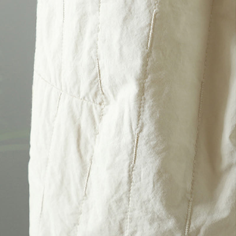 Breathable Cotton Straight-Leg Harem Meditation Pants