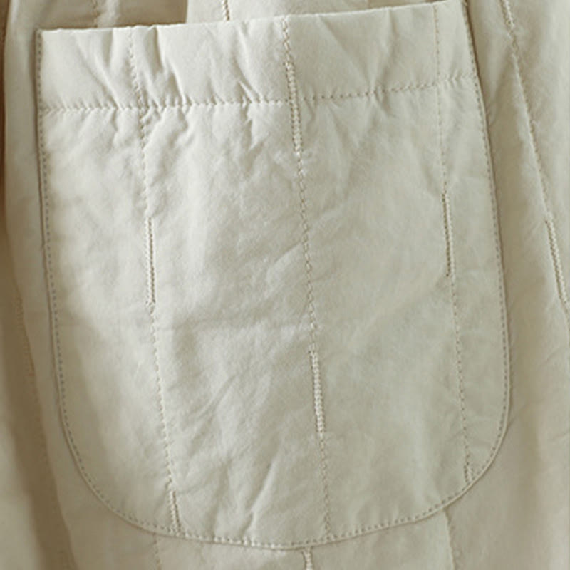 Breathable Cotton Straight-Leg Harem Meditation Pants