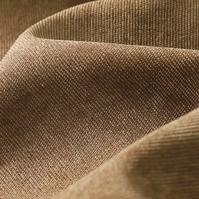 Winter High Neck Warm Cotton Women's Long Sleeve Midi Dress With Pockets