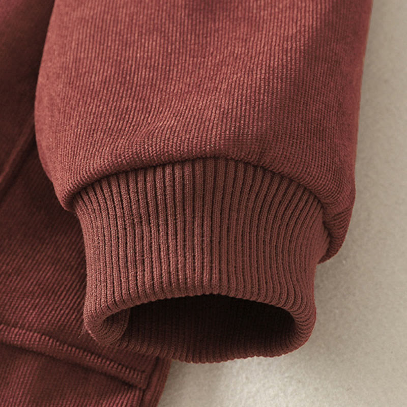 Winter High Neck Warm Cotton Women's Long Sleeve Midi Dress With Pockets