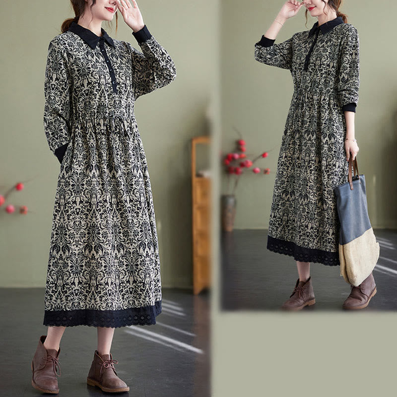 Breathable Cotton Minimalist Midi Dress for Daily Mindful Wear