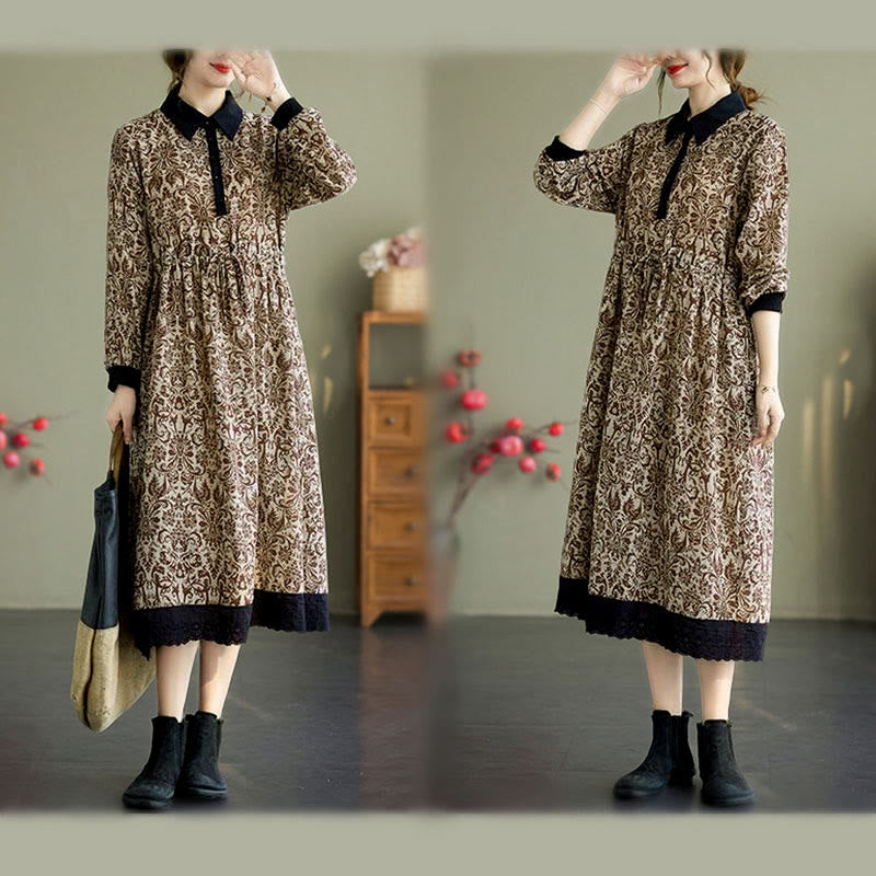 Breathable Cotton Minimalist Midi Dress for Daily Mindful Wear